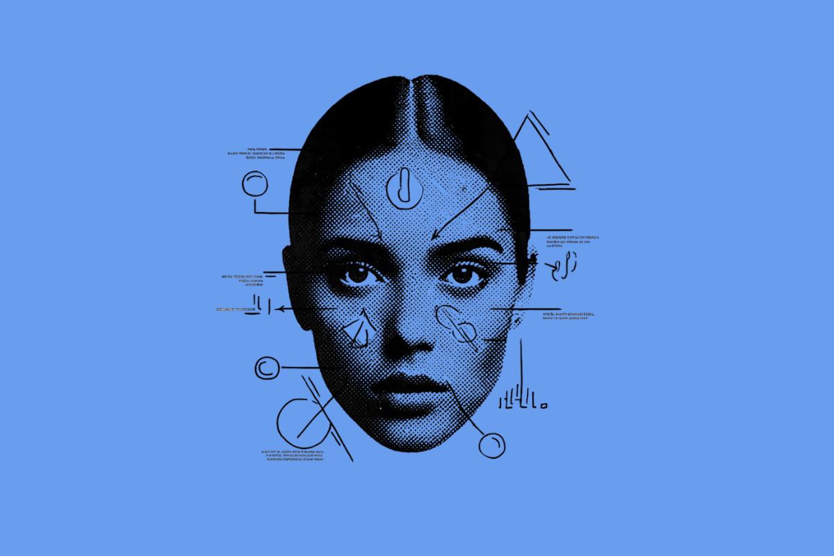 Ilustración de inteligencia artificial emocional conectando mente y corazón en un entorno digital corporativo. Representa la psicotecnología como fusión entre ciencia, ética y salud emocional.